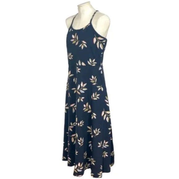Pact Dresses & Skirts - Pact Golden Hour Leaves Juliet Midi Fit & Flare Dress NWT!